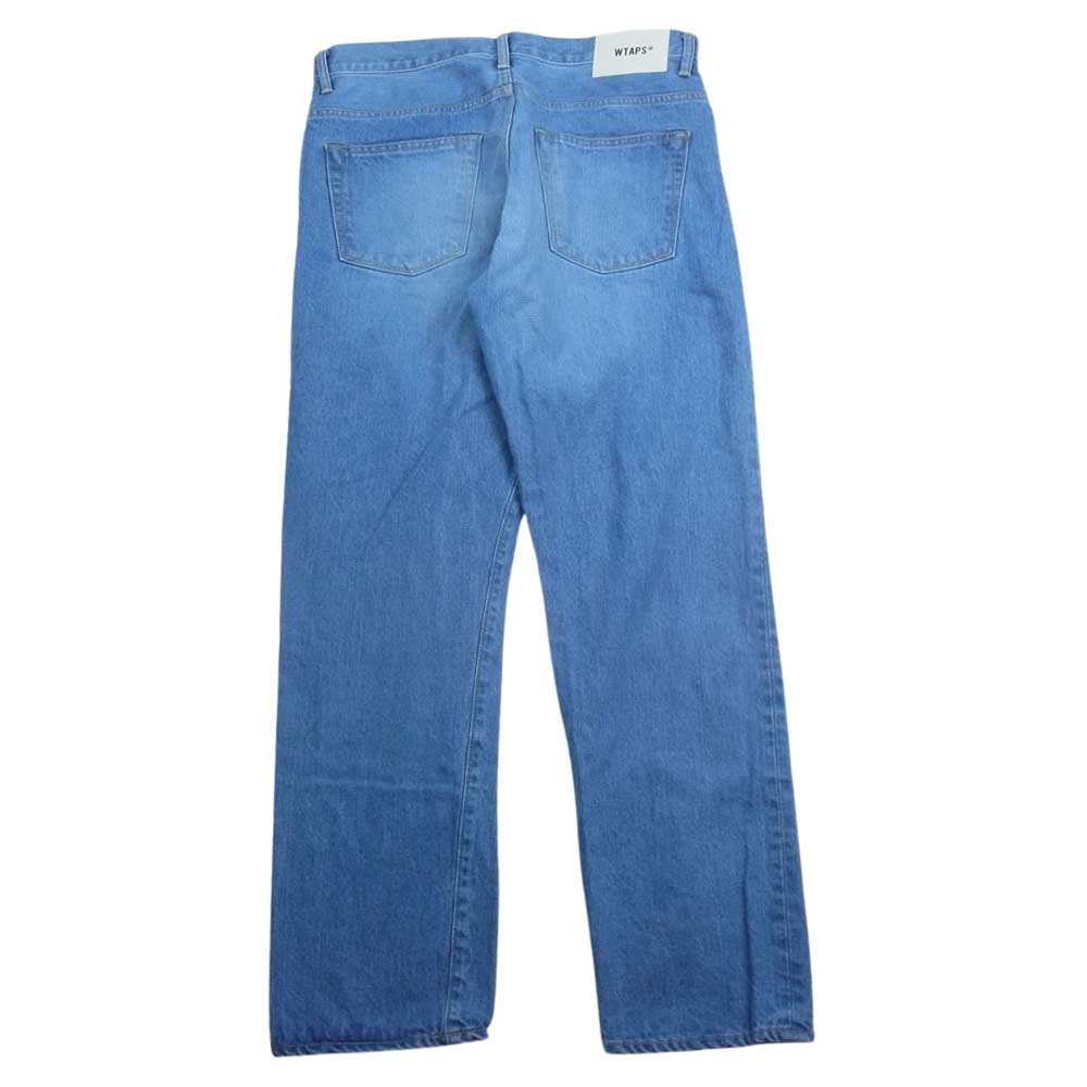 WTAPS ダブルタップス 20AW 202WVDT-PTM06 BLUES BAGGY TROUSERS ブルー バギー トラウザーズ デニム パンツ インディゴブルー系 03【中古】