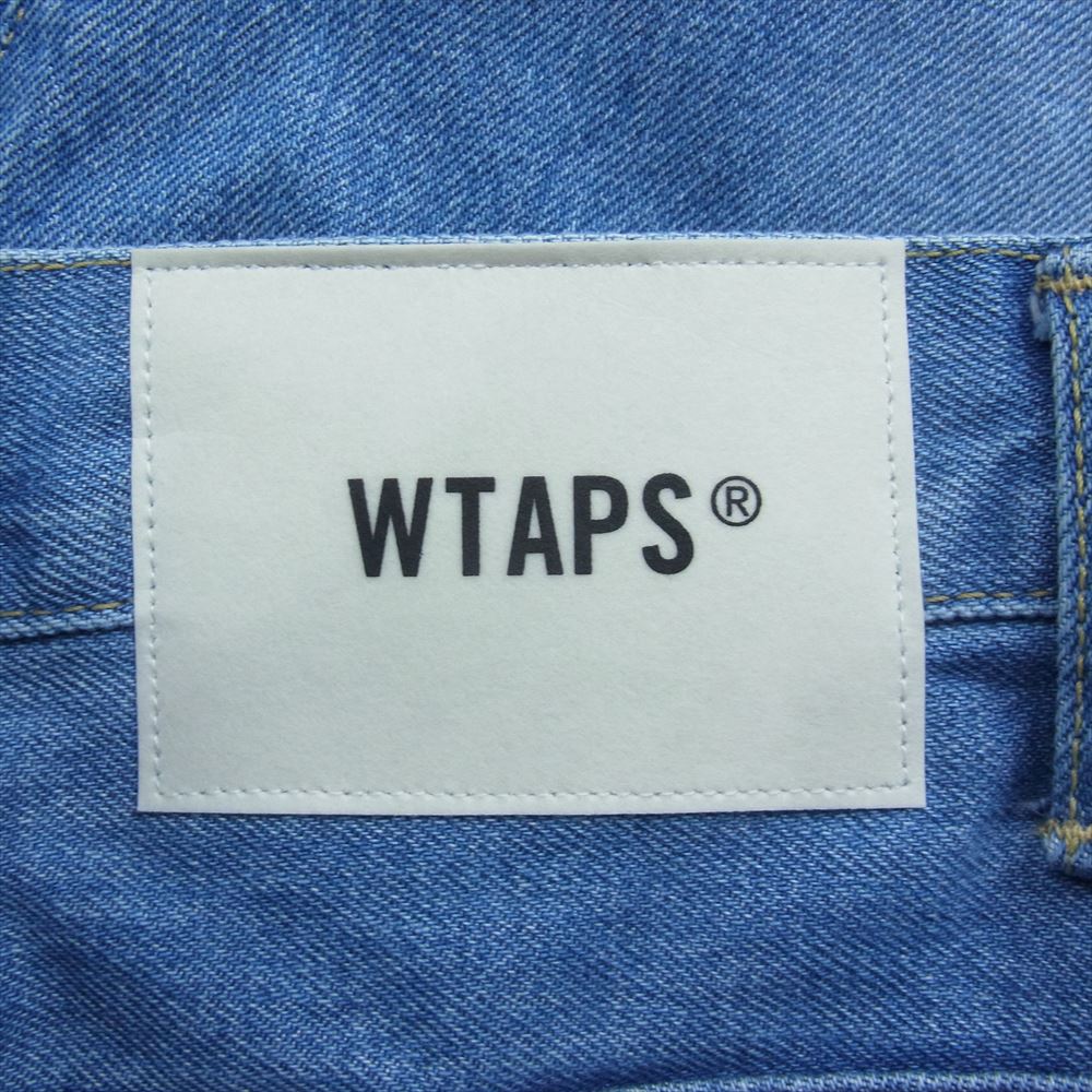 WTAPS ダブルタップス 20AW 202WVDT-PTM06 BLUES BAGGY TROUSERS ブルー バギー トラウザーズ デニム パンツ インディゴブルー系 03【中古】