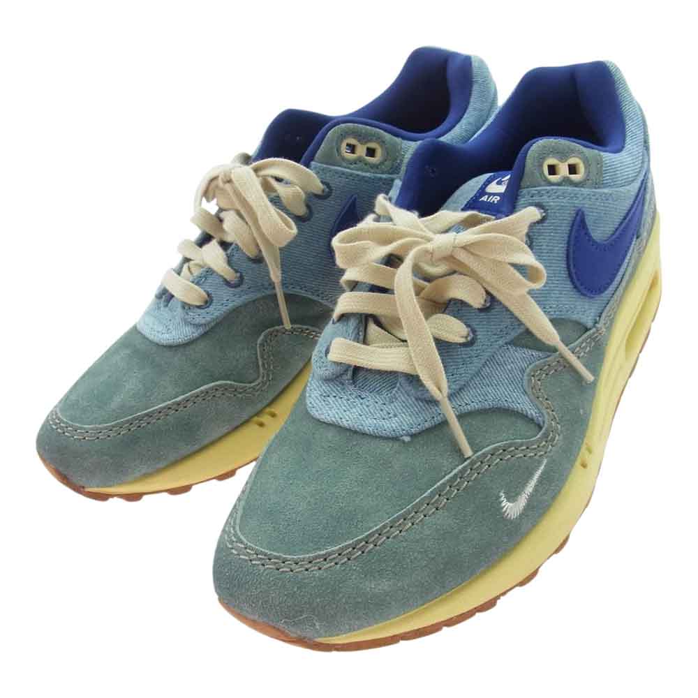 NIKE ナイキ DV3050-300 Air Max 1 Premium Dirty Denim エアマックス プレミアム ダーティーデニム スニーカー インディゴブルー系 27cm【中古】