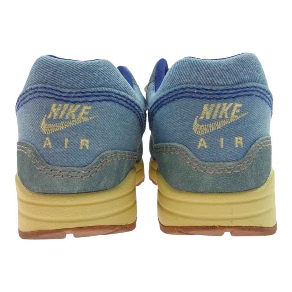 NIKE ナイキ DV3050-300 Air Max 1 Premium Dirty Denim エアマックス プレミアム ダーティーデニム スニーカー インディゴブルー系 27cm【中古】