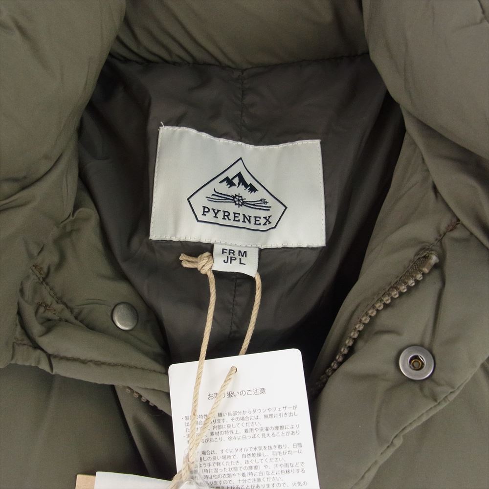 Pyrenex ピレネックス W19PJ4 REIMS JACKET ランス ダウン ジャケット セージ系 JP:L【中古】