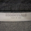 FEAR OF GOD フィアオブゴッド ESSENTIALS エッセンシャル オーバー デニム シャツ ブラック系 S【中古】