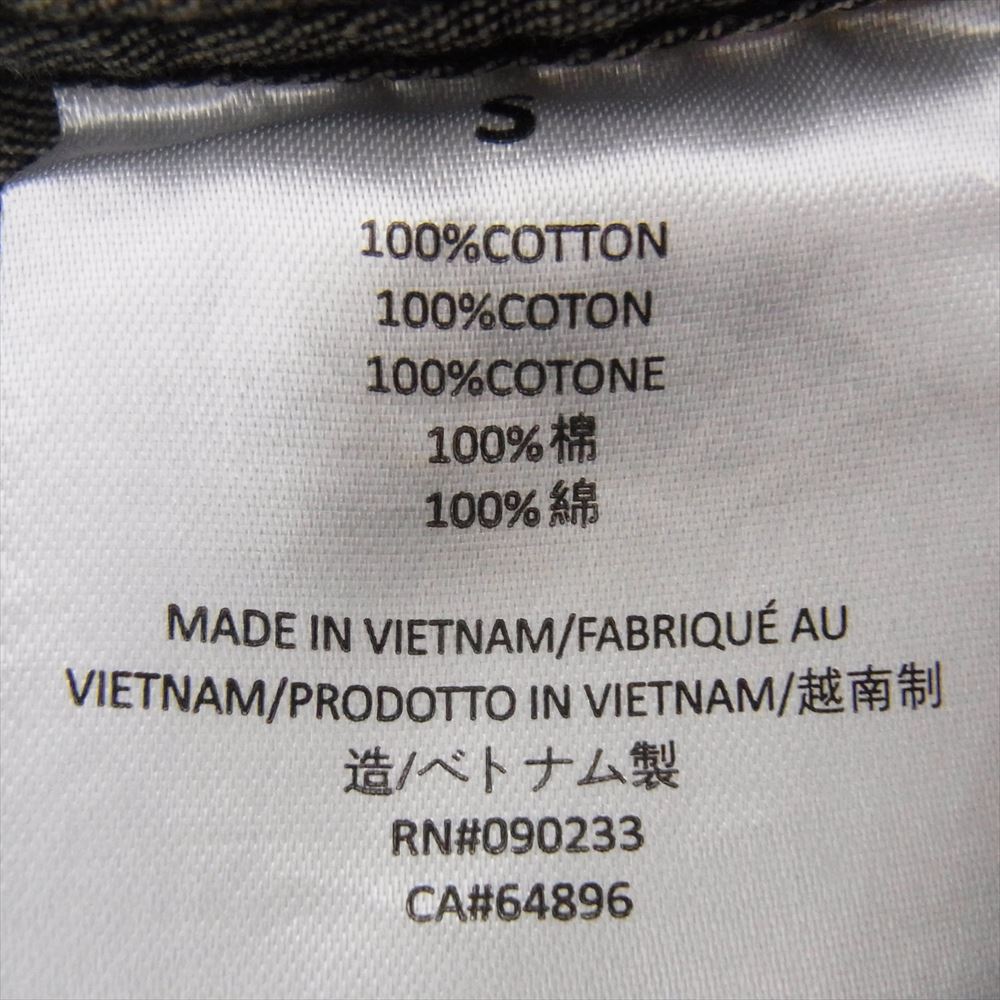 FEAR OF GOD フィアオブゴッド ESSENTIALS エッセンシャル オーバー デニム シャツ ブラック系 S【中古】