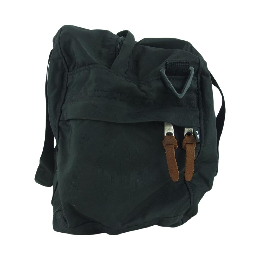 GREGORY グレゴリー USA製 YKK USAジッパー 銀文字タグ 旧タグ ダッフル バッグ ブラック系 XS【中古】