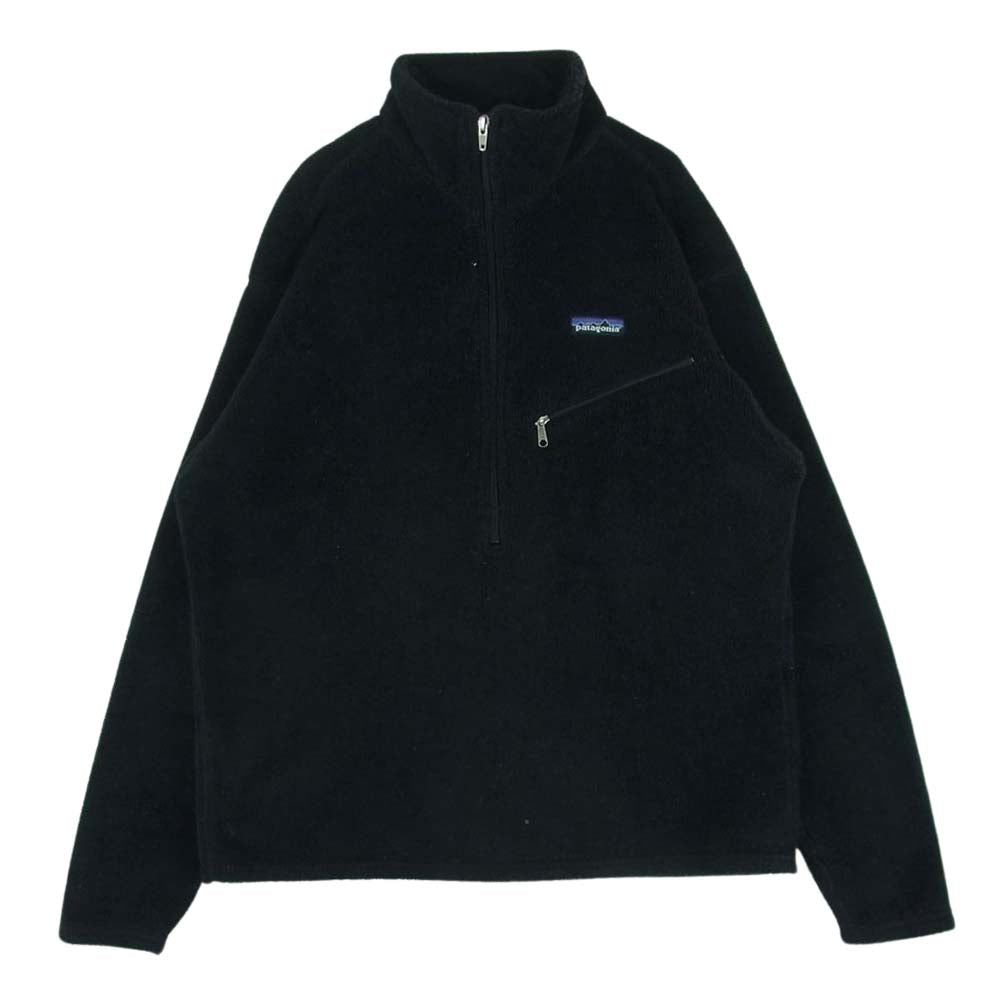 patagonia パタゴニア 00AW 25195 00年製 MADE IN USA R2 レギュレーター シンプル プルオーバー フリース ジャケット ブラック系 M【中古】