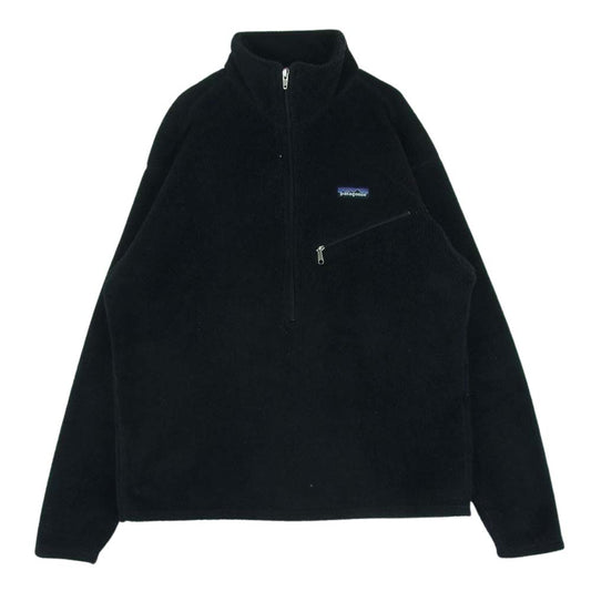 patagonia パタゴニア 00AW 25195 00年製 MADE IN USA R2 レギュレーター シンプル プルオーバー フリース ジャケット ブラック系 M【中古】