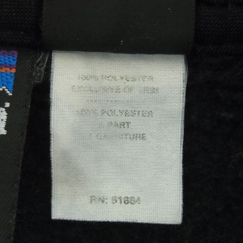 patagonia パタゴニア 00AW 25195 00年製 MADE IN USA R2 レギュレーター シンプル プルオーバー フリース ジャケット ブラック系 M【中古】