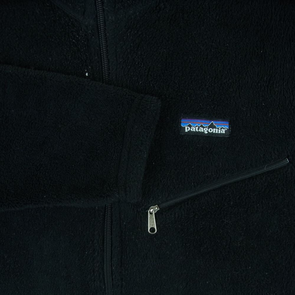 patagonia パタゴニア 00AW 25195 00年製 MADE IN USA R2 レギュレーター シンプル プルオーバー フリース ジャケット ブラック系 M【中古】