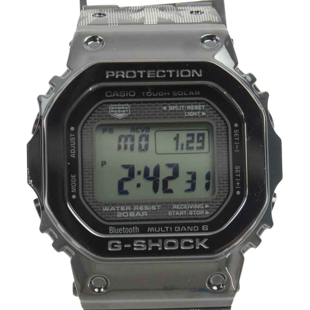 CASIO G-SHOCK カシオ ジーショック GMW-B5000EH-1JR 40th Anniversary 40周年 × ERIC HAZE エリックヘイズ コラボレーションモデル FULL METAL 5000 SERIES フルメタル タフソーラー 腕時計 ウォッチ ブラック系【新古品】【未使用】【中古】