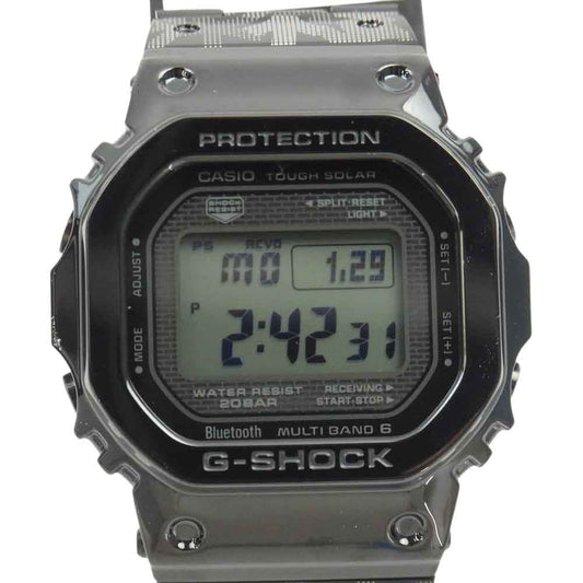 CASIO G-SHOCK カシオ ジーショック GMW-B5000EH-1JR 40th Anniversary 40周年 × ERIC HAZE エリックヘイズ コラボレーションモデル FULL METAL 5000 SERIES フルメタル タフソーラー 腕時計 ウォッチ ブラック系【新古品】【未使用】【中古】