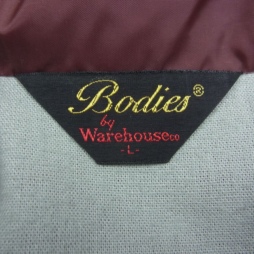 WAREHOUSE ウエアハウス Bodies COACH JACKET コーチ ジャケット エンジ系 L【中古】