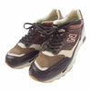 NEW BALANCE ニューバランス M1500GBI 英国製 M1500 レザー ローカット スニーカー ブラウン ブラウン系 27cm【中古】