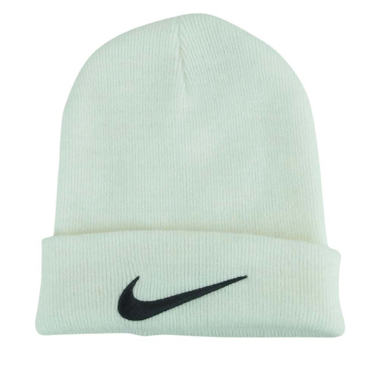 NIKE ナイキ CV8961-121 Stussy ステューシー ロゴ刺繍 ビーニー ニットキャップ 帽子 ホワイト系【中古】