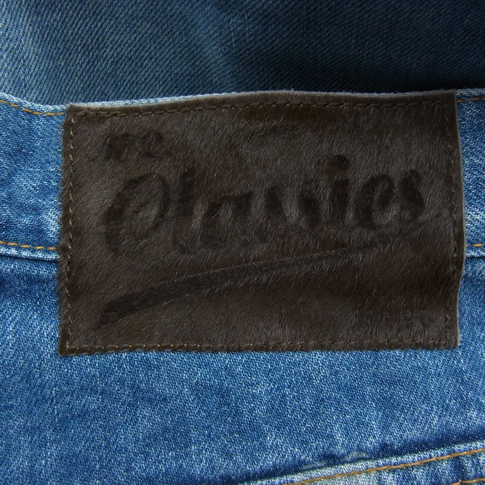 エムエーエスユー 22AW MVFW-PT1622 BAGGY FIT JEANS バギー フィット ジーンズ デニム パンツ  インディゴブルー系 44【中古】