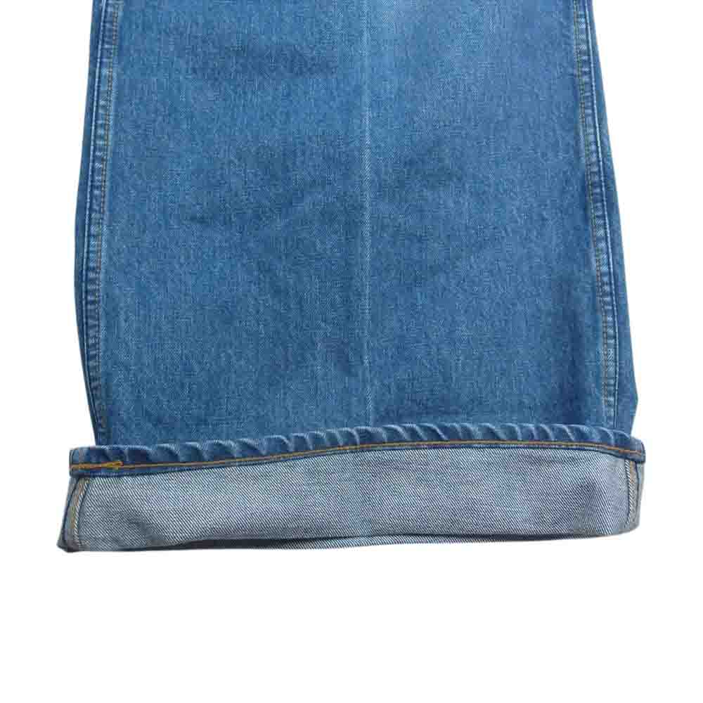 エムエーエスユー 22AW MVFW-PT1622 BAGGY FIT JEANS バギー フィット ジーンズ デニム パンツ  インディゴブルー系 44【中古】