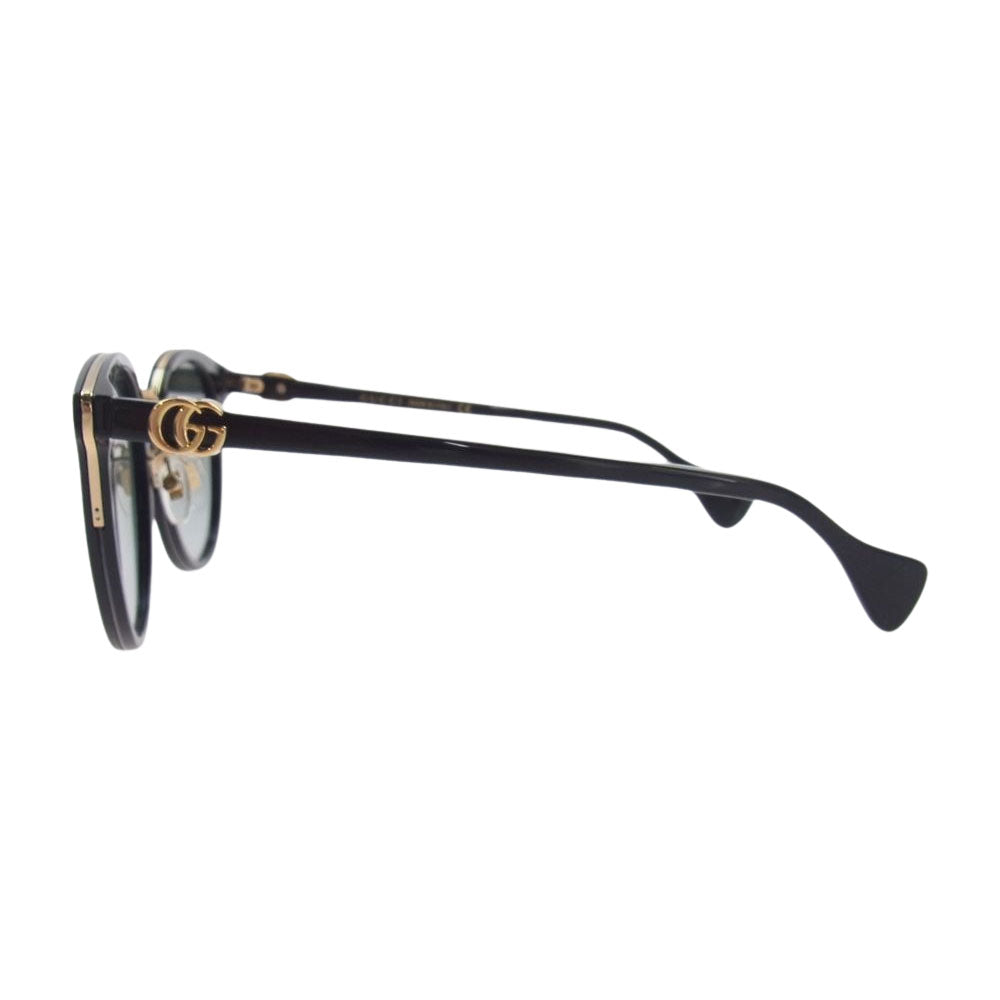 GUCCI グッチ GG1181SK ボストン GG ロゴ アイウェア 眼鏡 サングラス ブラック系 55□23-150【美品】【中古】