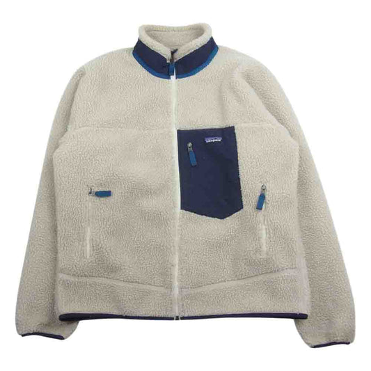 patagonia パタゴニア 19AW 23056 19年製  CLASSIC RETRO-X JACKET クラシック レトロX フリース ジャケット オフホワイト系 L【中古】