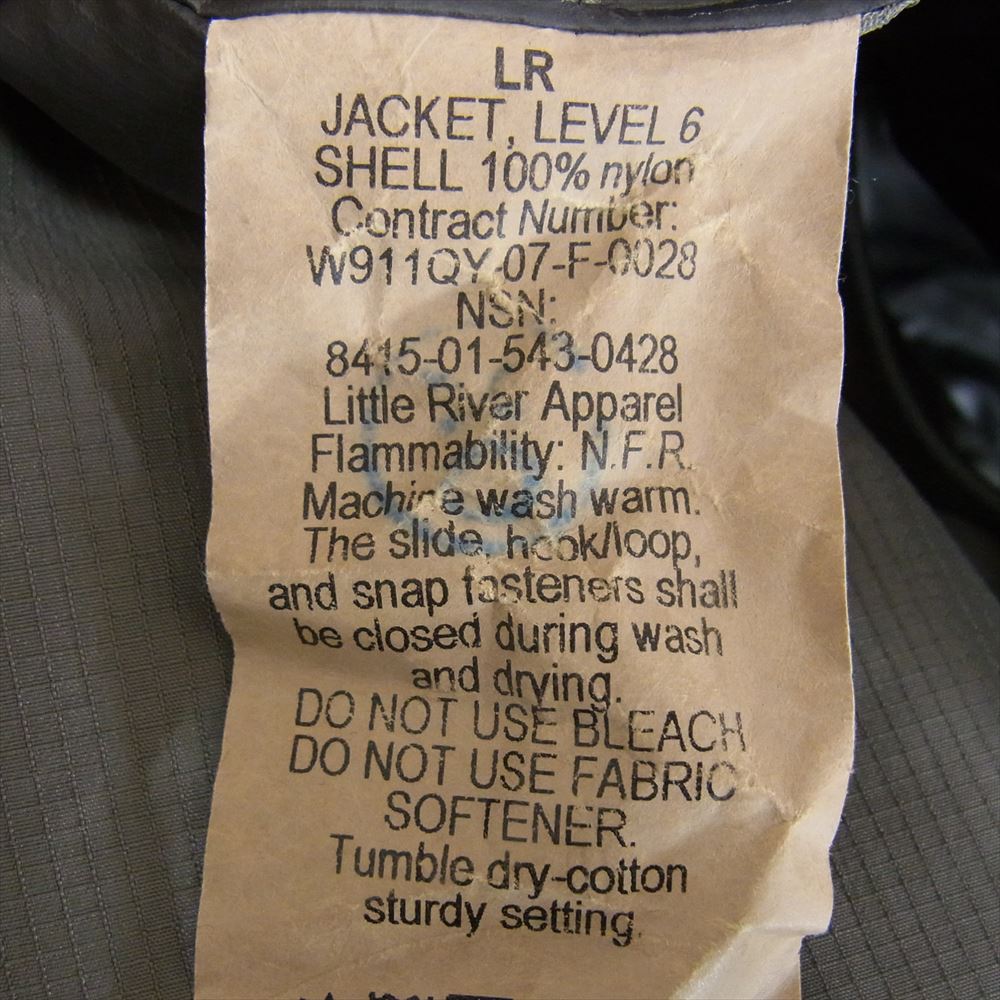 patagonia パタゴニア MARS LEVEL6 GORE TEX LR マーズ レベル6 ゴアテックス ジャケット カーキ系 ラージ/レギュラー【中古】