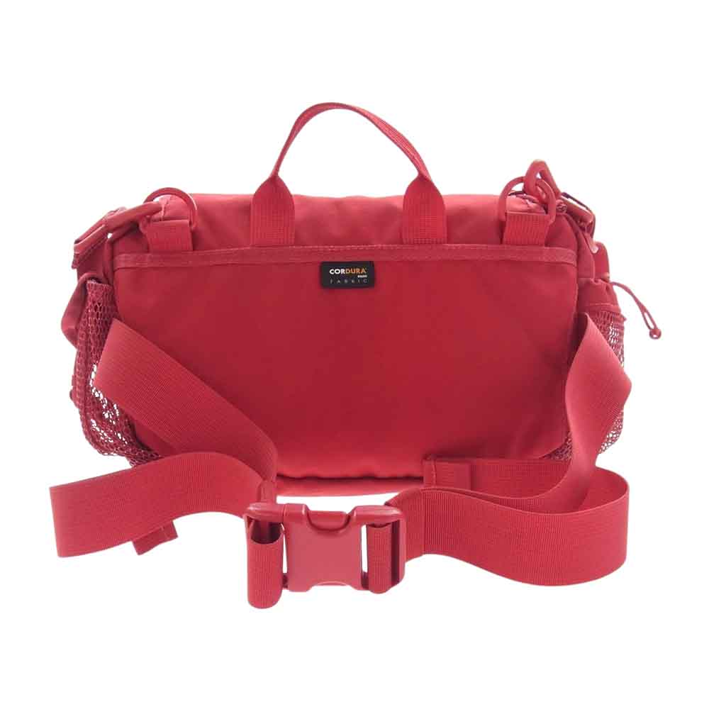 Supreme シュプリーム 20SS  Waist Bag Red BOX LOGO ボックス ロゴ ウエスト バッグ ボディバッグ コーデュラ レッド系【中古】