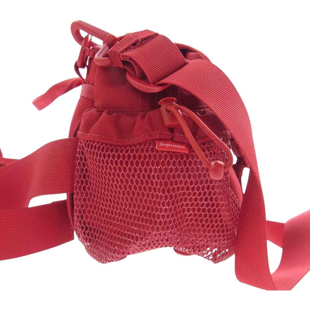 Supreme シュプリーム 20SS  Waist Bag Red BOX LOGO ボックス ロゴ ウエスト バッグ ボディバッグ コーデュラ レッド系【中古】