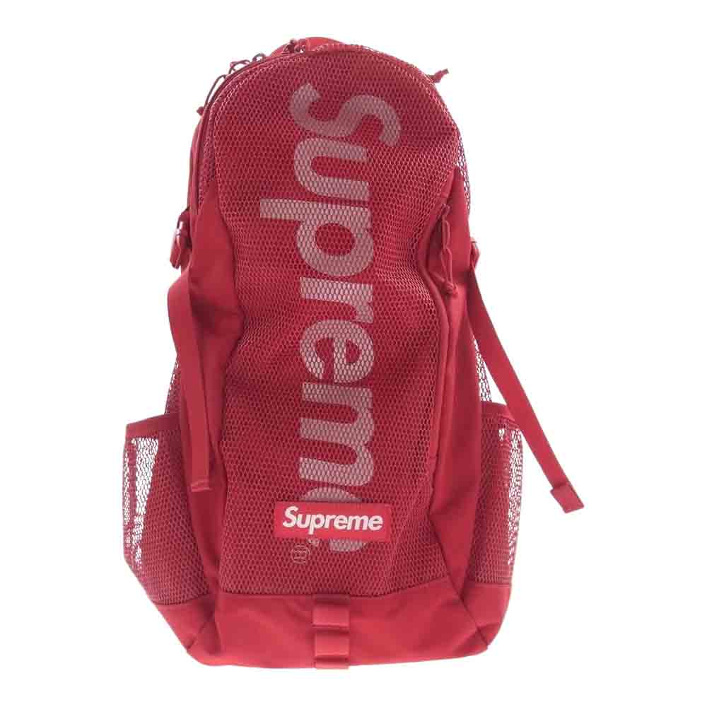 Supreme シュプリーム 20SS Backpack Red BOX LOGO ボックスロゴ コーデュラ ナイロン バックパック  レッド系【中古】