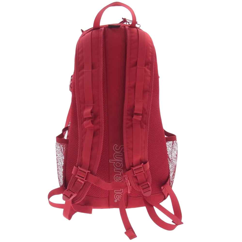 Supreme シュプリーム 20SS Backpack Red BOX LOGO ボックスロゴ コーデュラ ナイロン バックパック  レッド系【中古】