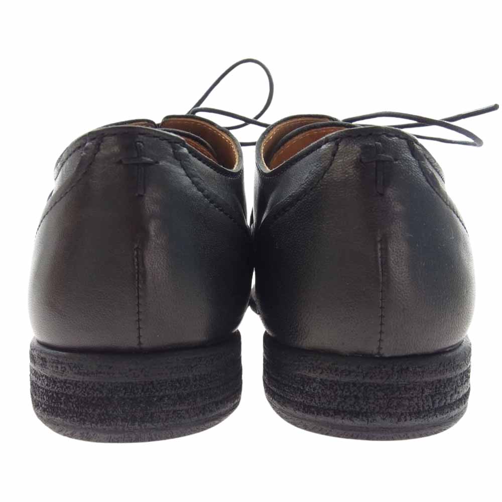 スペースクラフト SC-112 ホース ヌメ革 レースアップ シューズ ブラック系 4.5インチ【美品】【中古】