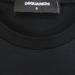 DSQUARED2 ディースクエアード S74GD0147 プリント 半袖 Tシャツ ブラック系 S【中古】