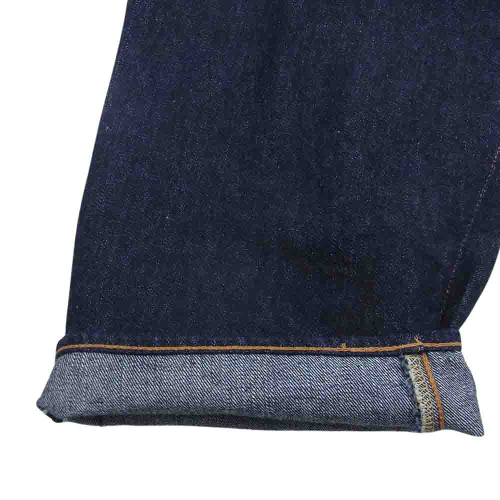 COMOLI コモリ 22AW w03-03003 5P ワイド ボタンフライ デニム パンツ インディゴブルー系 2【中古】