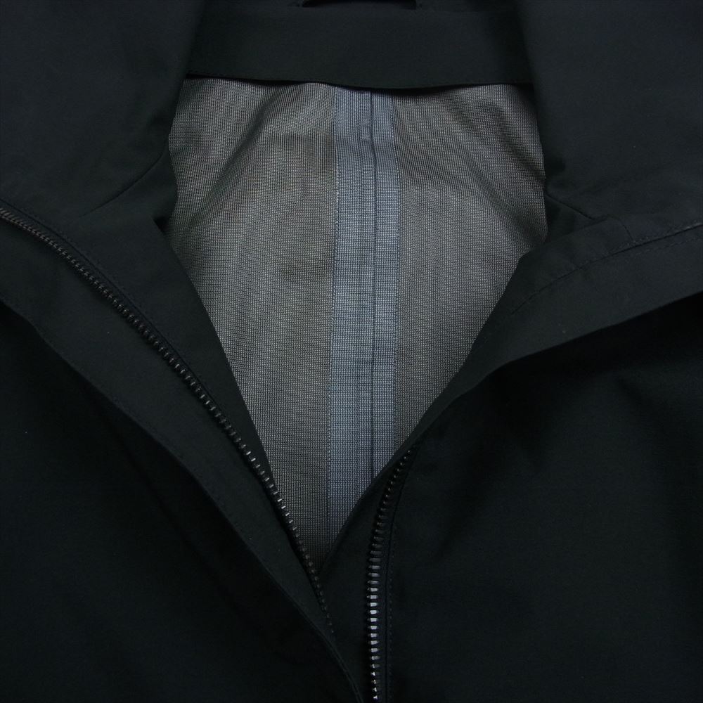 PRADA プラダ 280078 GORE WINDSTOPPER ゴア ウインドストッパー ナイロンジャケット ブラック系 42【中古】