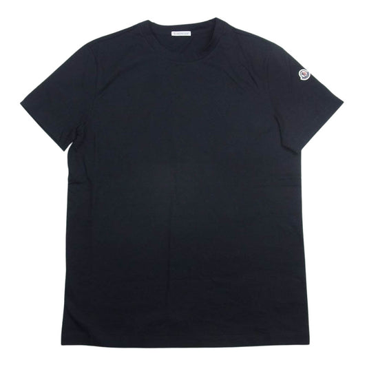 MONCLER モンクレール H209P8C00002 ワッペン 半袖 Tシャツ カットソー  ブラック系 M【美品】【中古】