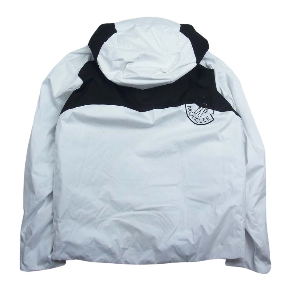 MONCLER モンクレール 21AW G20911A00032 539HW MATHOT  ジップアップ ダウンジャケット ホワイト系 1【中古】