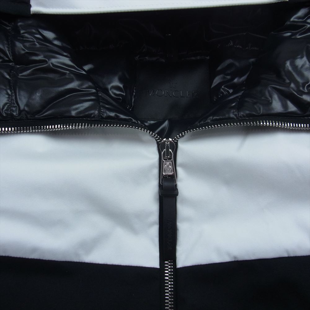 MONCLER モンクレール 21AW G20911A00032 539HW MATHOT  ジップアップ ダウンジャケット ホワイト系 1【中古】