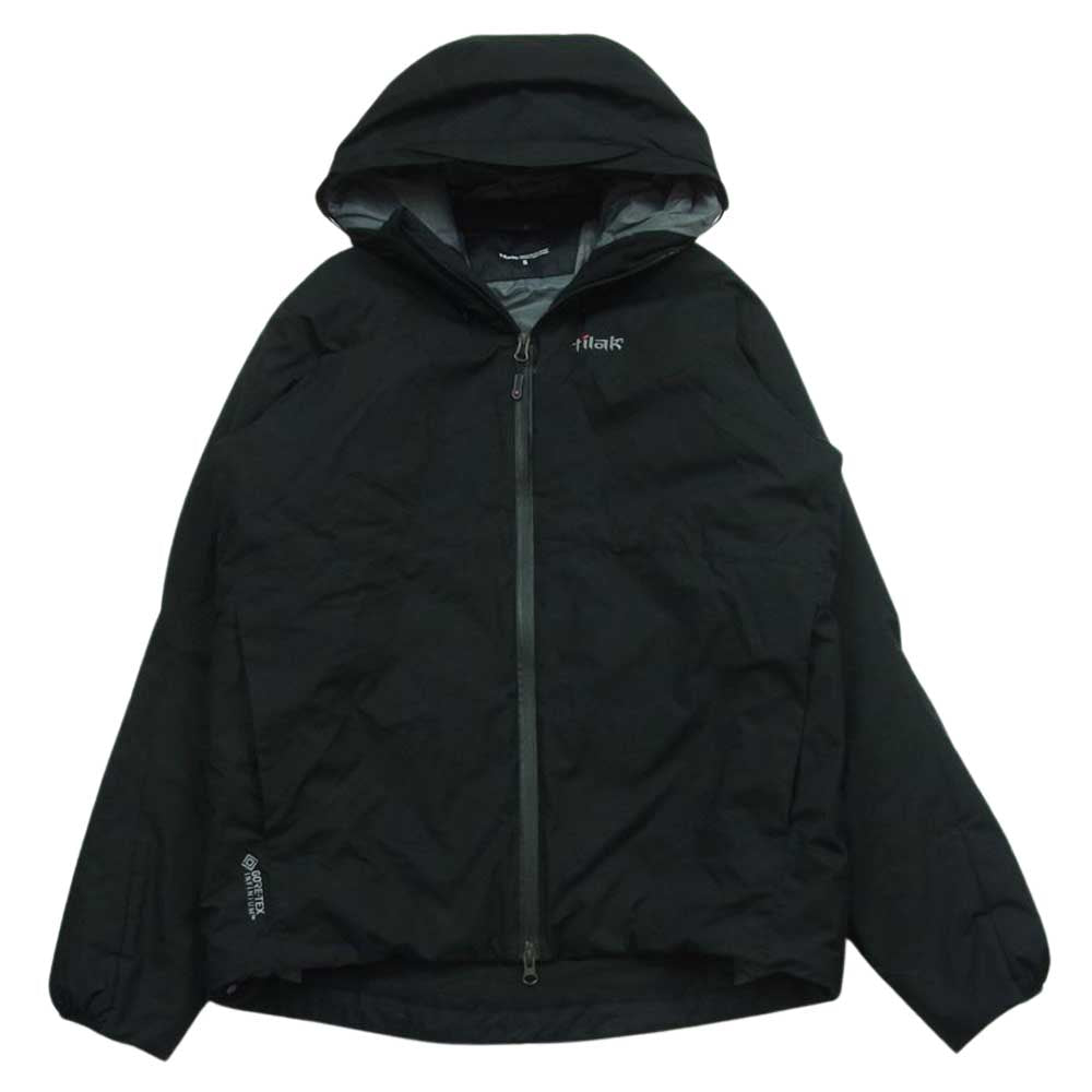TILAK ティラック TLK201 Svalbard CLIMASHIELD GORE-TEX スバルバード ゴアテックス フード 中綿 ジャケット ブラック系 S【中古】
