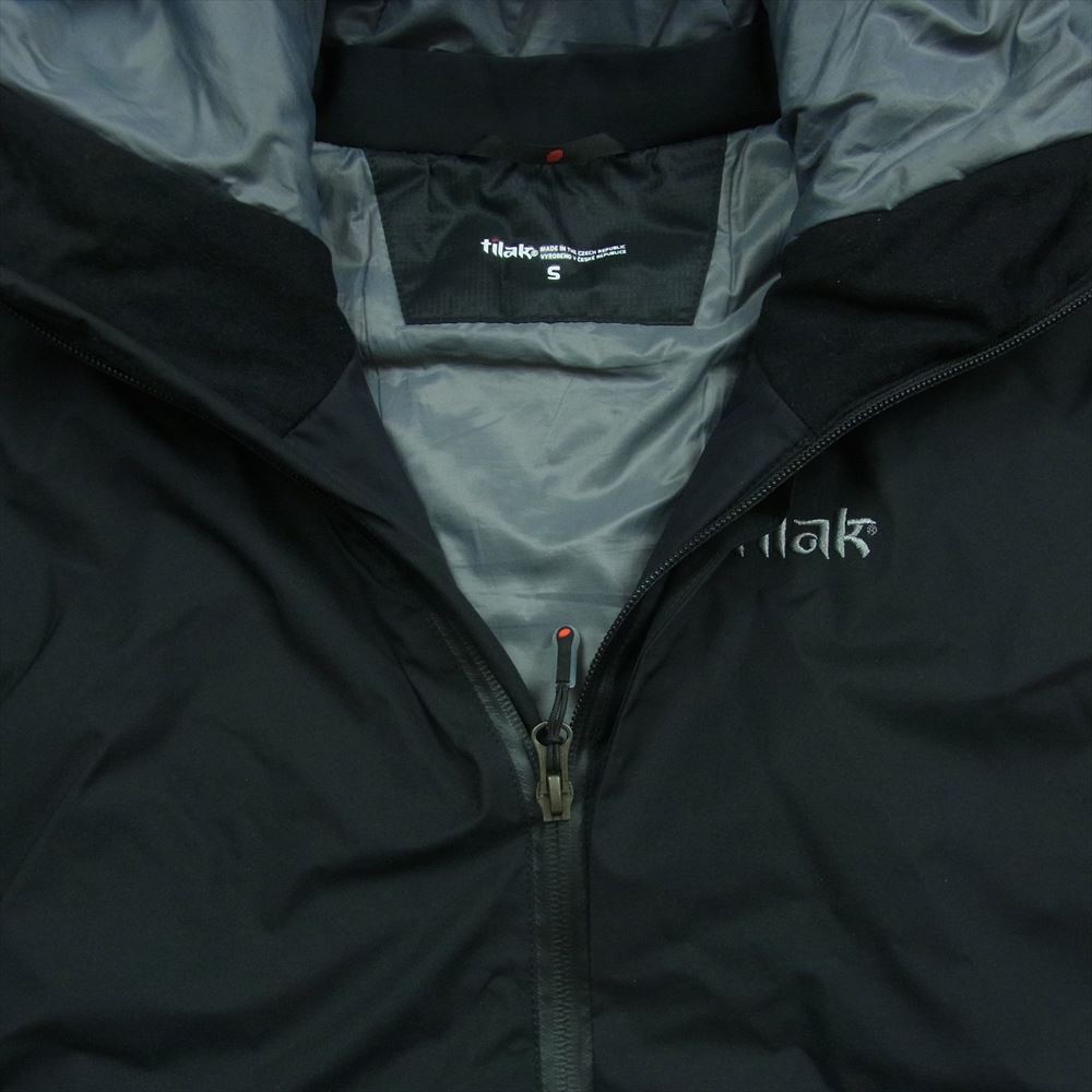 TILAK ティラック TLK201 Svalbard CLIMASHIELD GORE-TEX スバルバード ゴアテックス フード 中綿 ジャケット ブラック系 S【中古】
