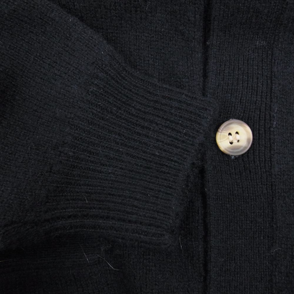 POLO RALPH LAUREN ポロ・ラルフローレン ラムウール Vネック カーディガン ネイビー系 M【中古】