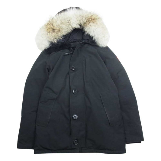 CANADA GOOSE カナダグース 3438JM サザビーリーグタグ 国内正規品 JASPER PARKA ジャスパー パーカー ダウンジャケット ブラック系 S【中古】