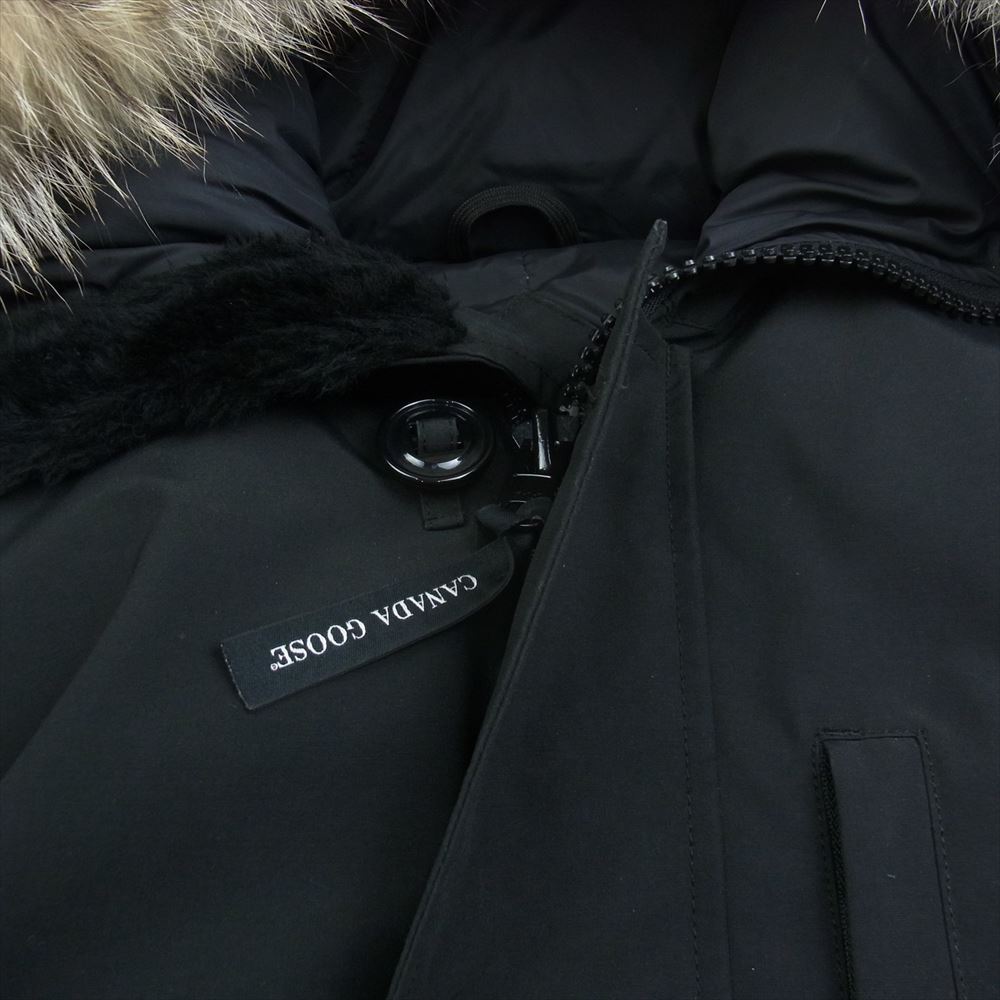 CANADA GOOSE カナダグース 3438JM サザビーリーグタグ 国内正規品 JASPER PARKA ジャスパー パーカー ダウンジャケット ブラック系 S【中古】