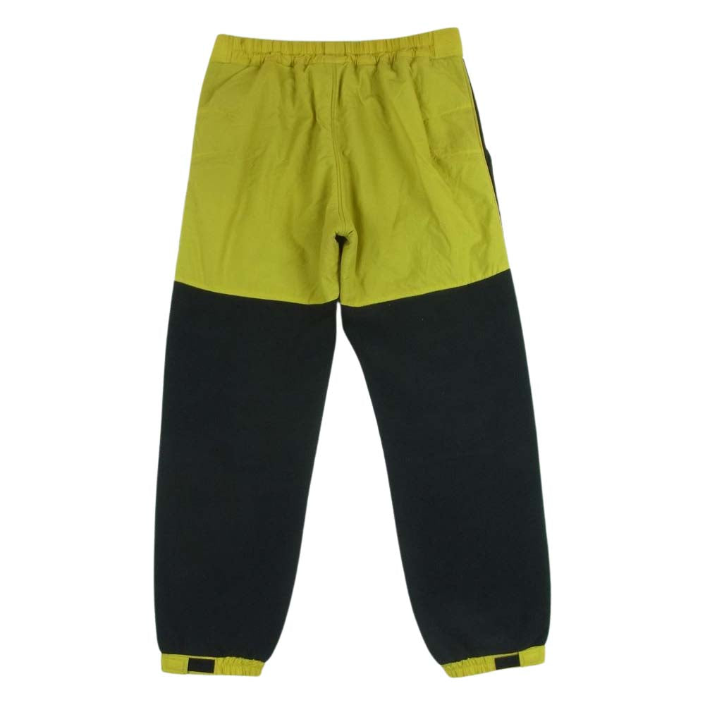 THE NORTH FACE ノースフェイス NB81836 DENALI SLIP-ON PANTS デナリ スリップオン フリース パンツ ブラック系 イエロー系 L【中古】