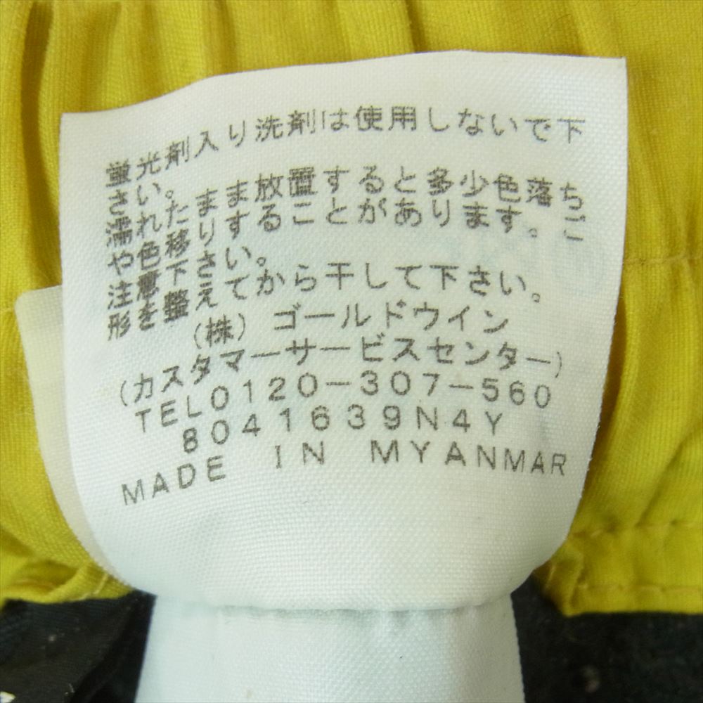 THE NORTH FACE ノースフェイス NB81836 DENALI SLIP-ON PANTS デナリ スリップオン フリース パンツ ブラック系 イエロー系 L【中古】