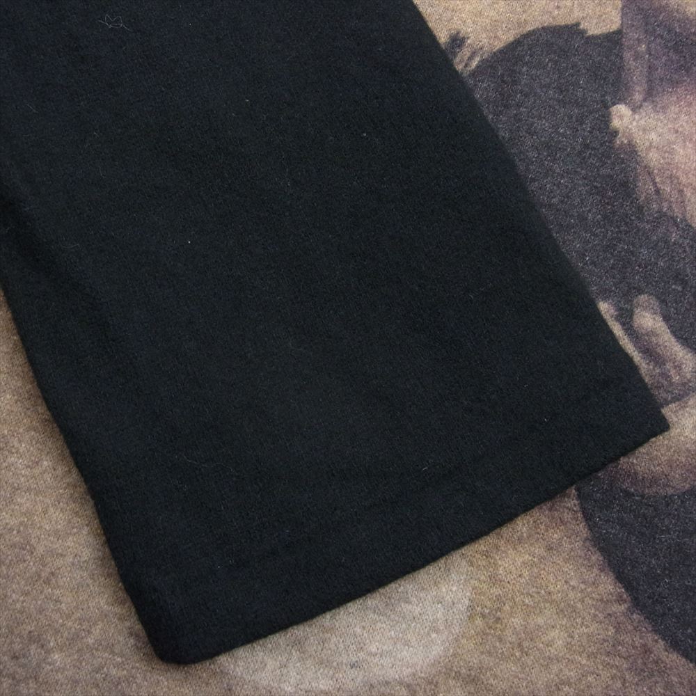 Yohji Yamamoto POUR HOMME ヨウジヤマモトプールオム 22AW HE-T35-178 丸首インジェット グラフィック ニット セーター ブラック系 3【中古】