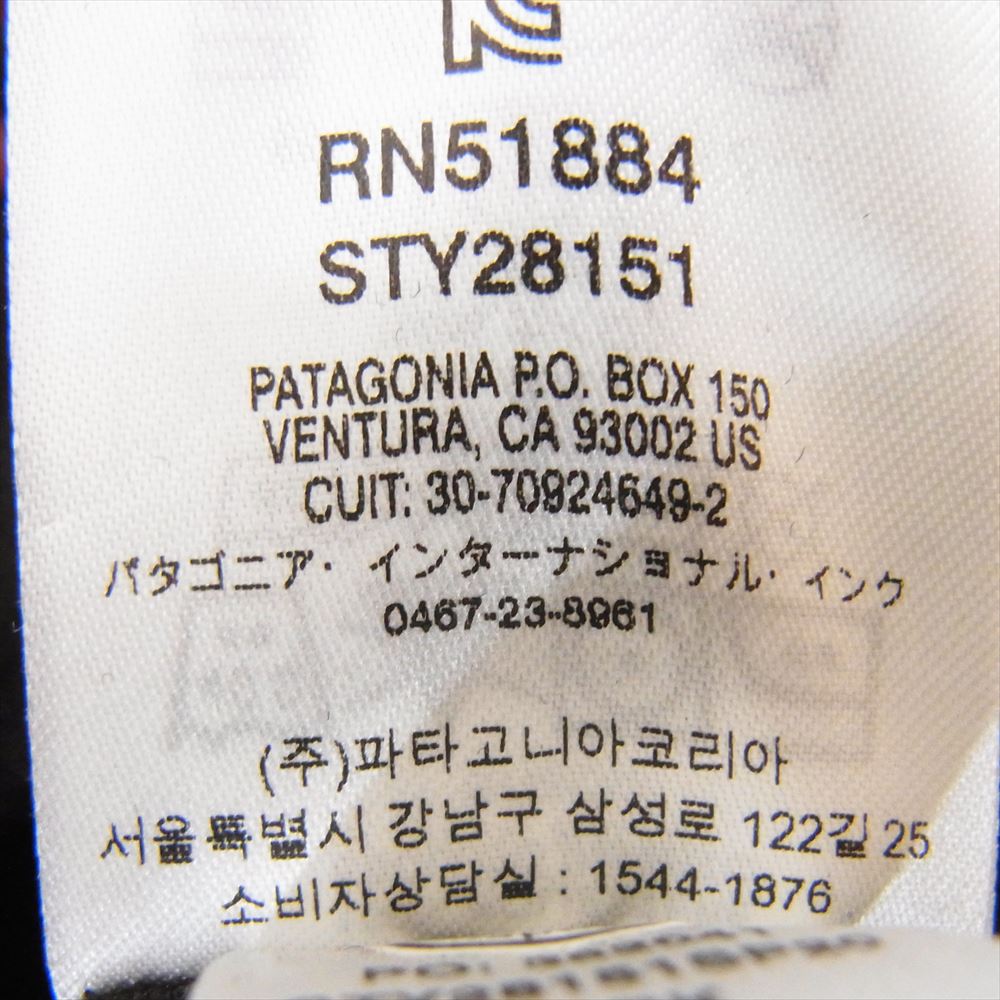 patagonia パタゴニア 20SS 28151SP20 Baggies Jacket バギーズ ジャケット スウィングトップ ブラック系 M【中古】