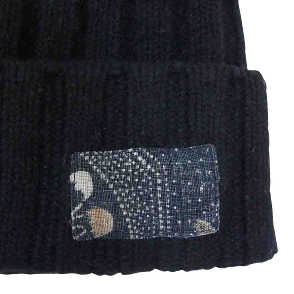 VISVIM ビズビム 2022年 0222903003007 ICT限定 KNIT CAP カシミヤ ニット キャップ  ブラック系 F【美品】【中古】