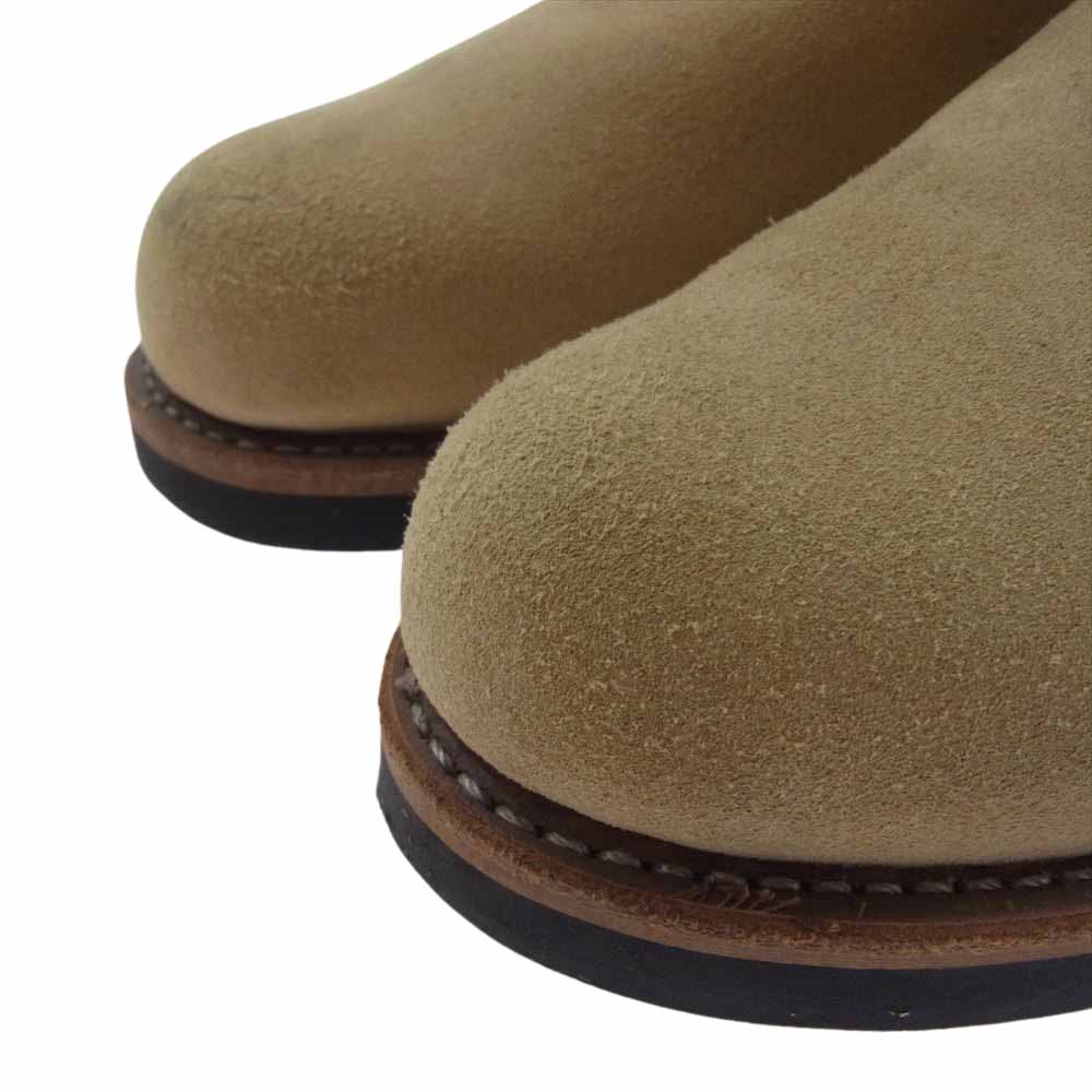 RED WING レッドウィング 8268 スエード エンジニア ブーツ ライトブラウン系 USA7D【中古】