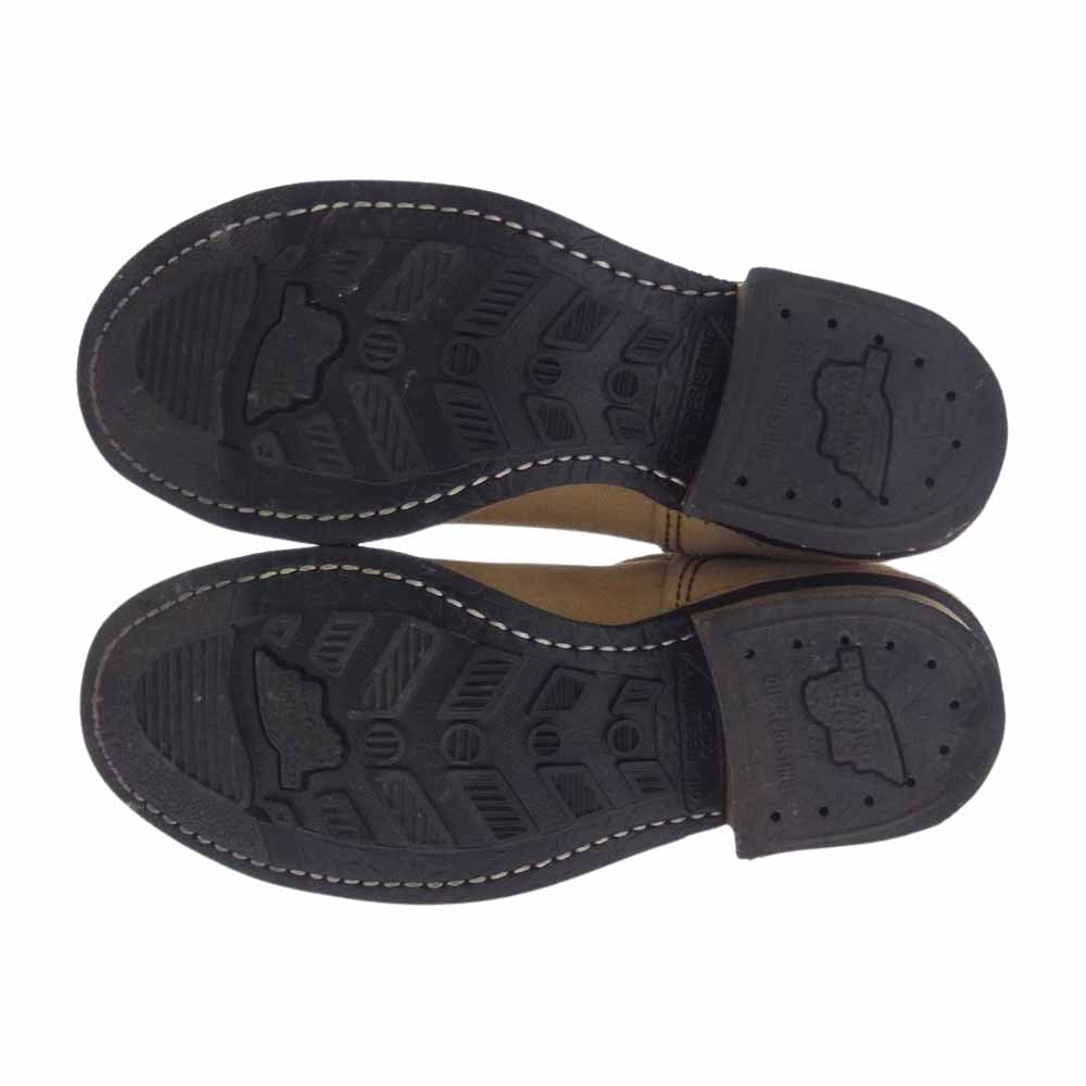 RED WING レッドウィング 8268 スエード エンジニア ブーツ ライトブラウン系 USA7D【中古】