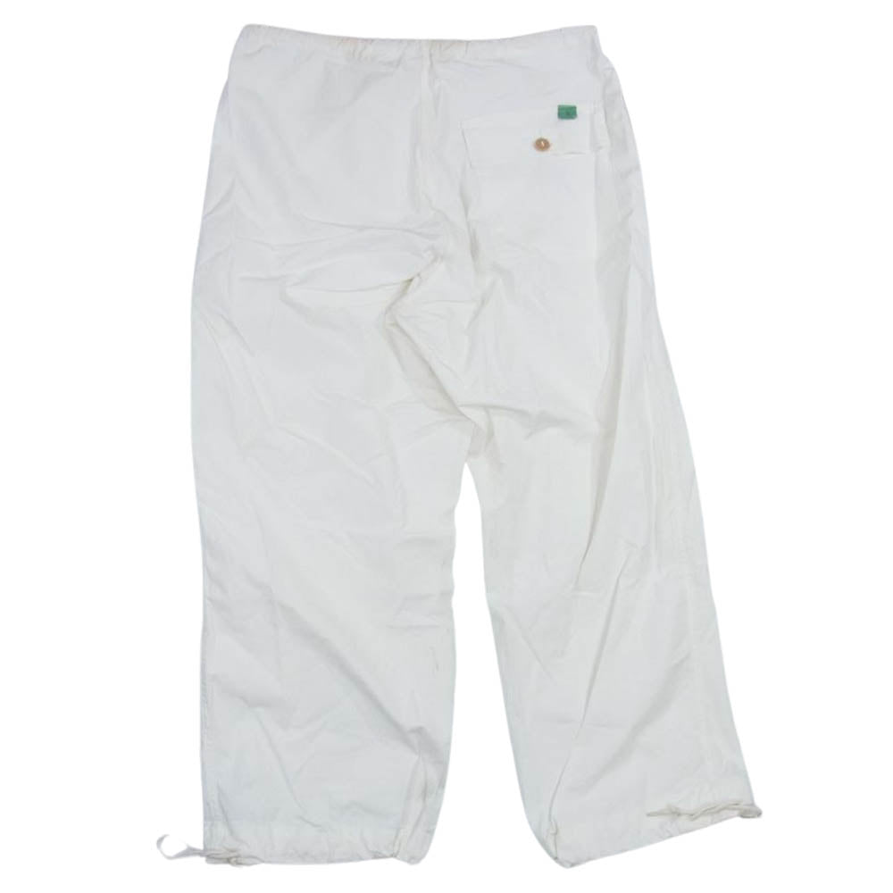 アメリカ軍 40s 44年製 WW2 US ARMY M-1944 SNOW PANTS スノー オーバー パンツ ホワイト系 S【中古】
