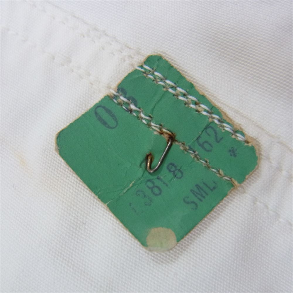 アメリカ軍 40s 44年製 WW2 US ARMY M-1944 SNOW PANTS スノー オーバー パンツ ホワイト系 S【中古】