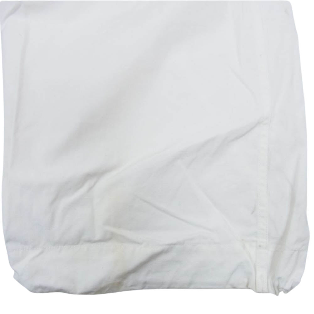 アメリカ軍 40s 44年製 WW2 US ARMY M-1944 SNOW PANTS スノー オーバー パンツ ホワイト系 S【中古】