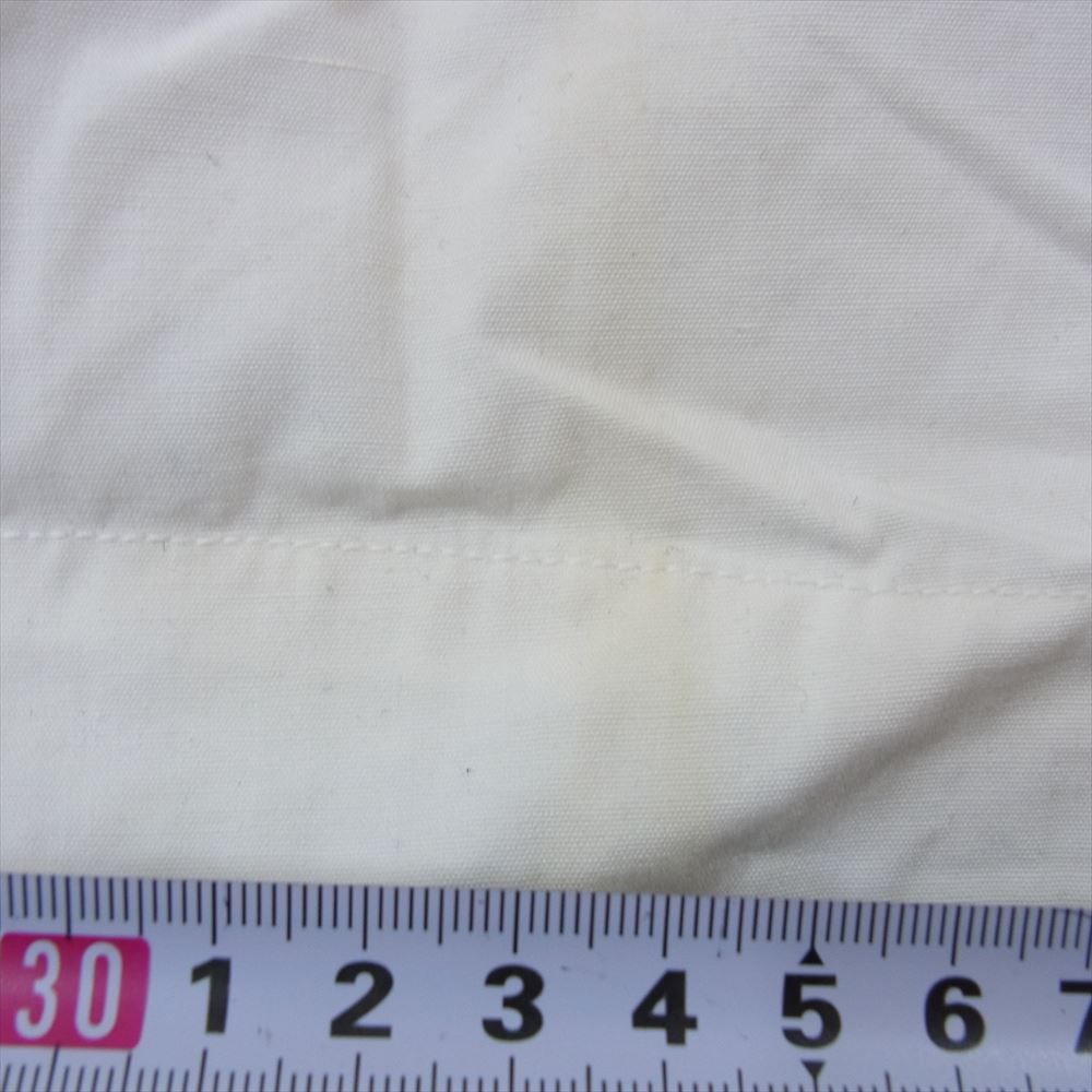 アメリカ軍 40s 44年製 WW2 US ARMY M-1944 SNOW PANTS スノー オーバー パンツ ホワイト系 S【中古】