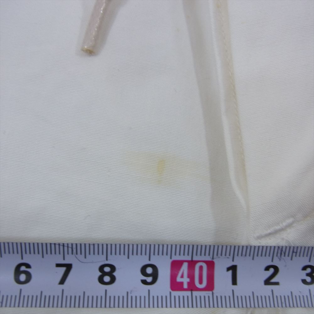 アメリカ軍 40s 44年製 WW2 US ARMY M-1944 SNOW PANTS スノー オーバー パンツ ホワイト系 S【中古】